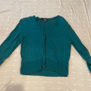 Chaps teal women’s sweater